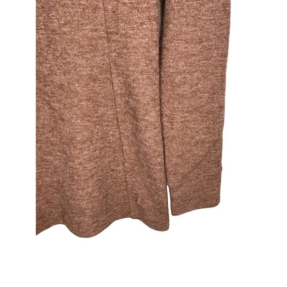 Ibex Reese Tunic Zip Sweater Pockets Merino Wool Brown Embroidered Size XS - Picture 10 of 13